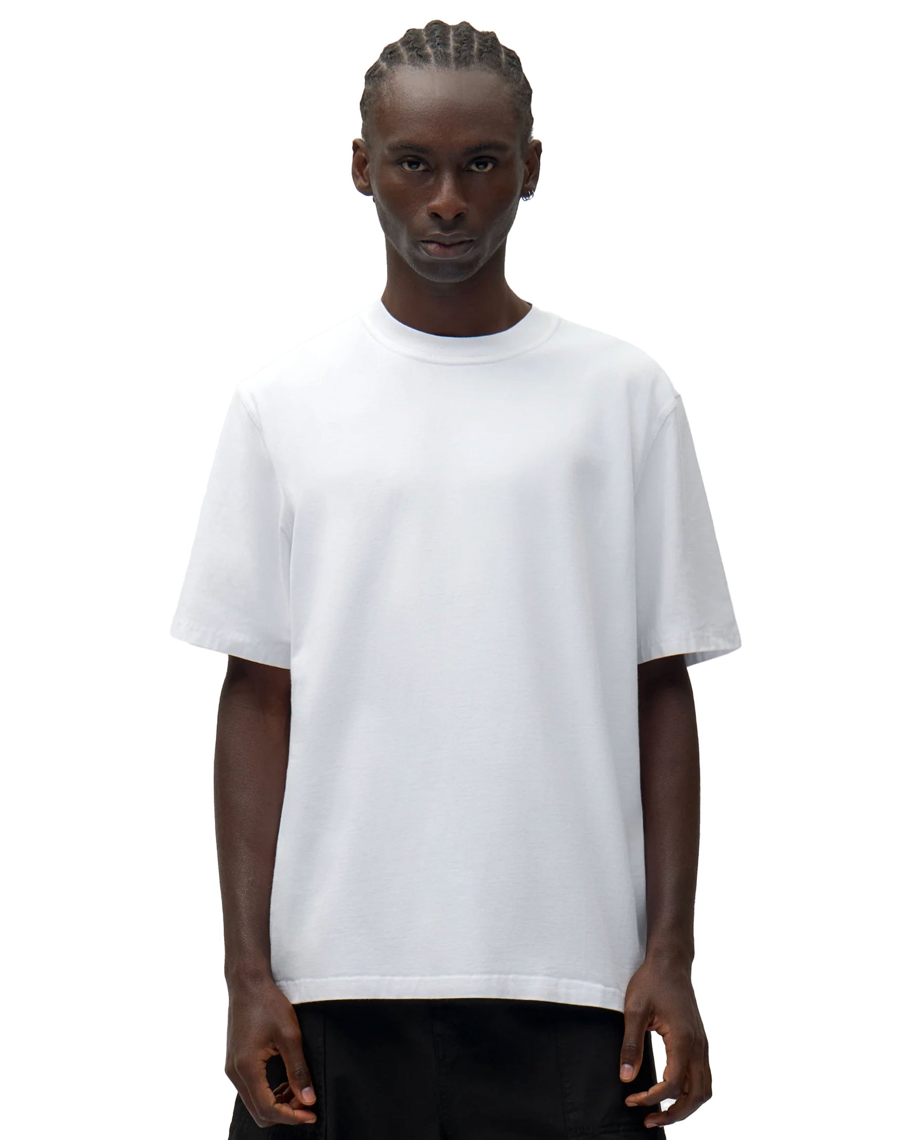 T-Shirt Back Collage Bianco