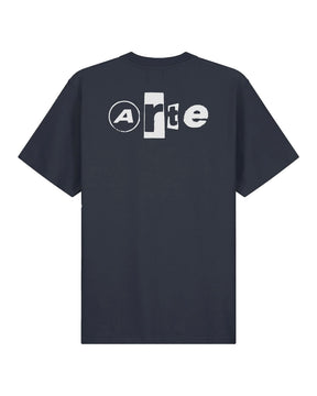 Art Antwerp Back Collage Blue T-Shirt