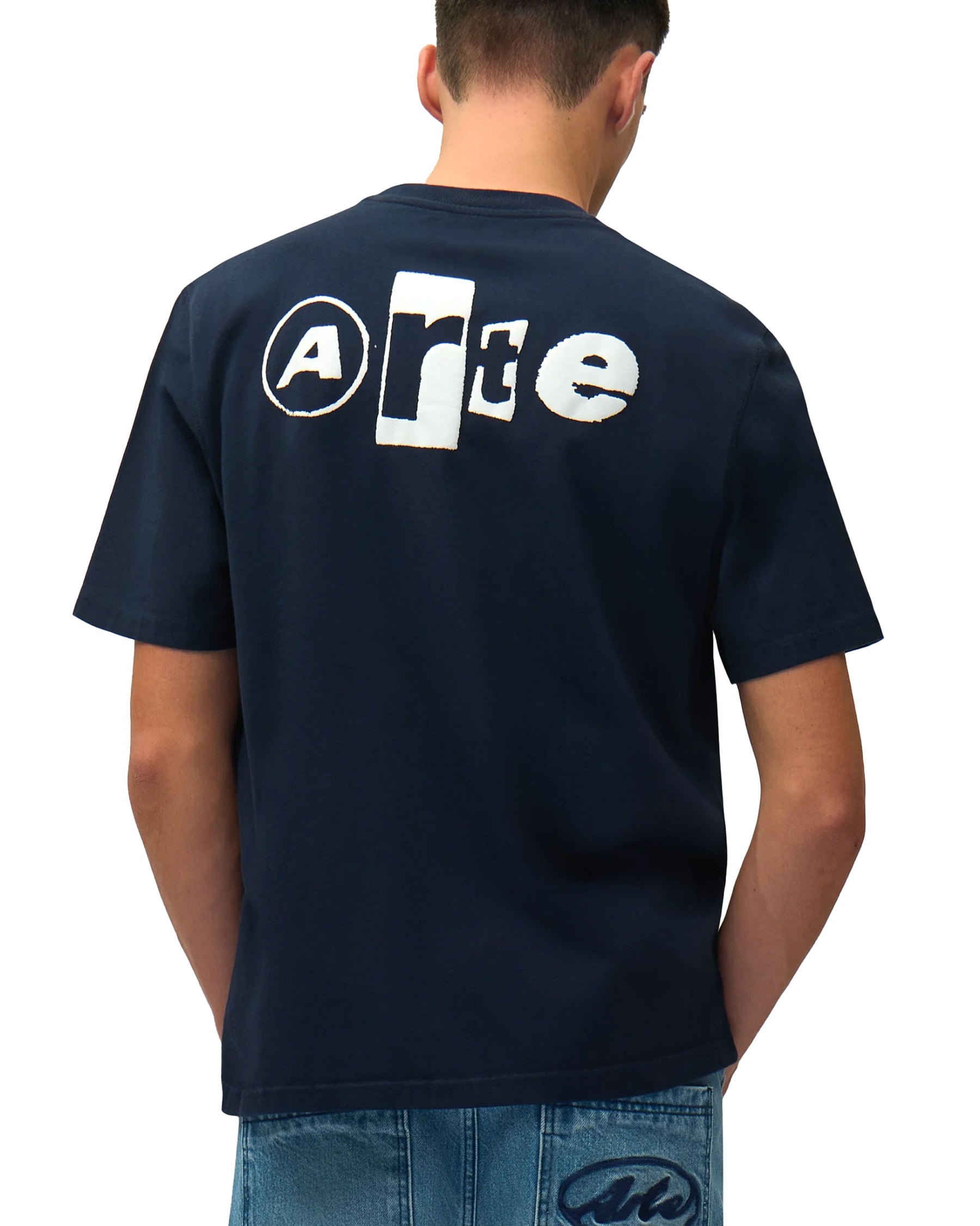 Art Antwerp Back Collage Blue T-Shirt