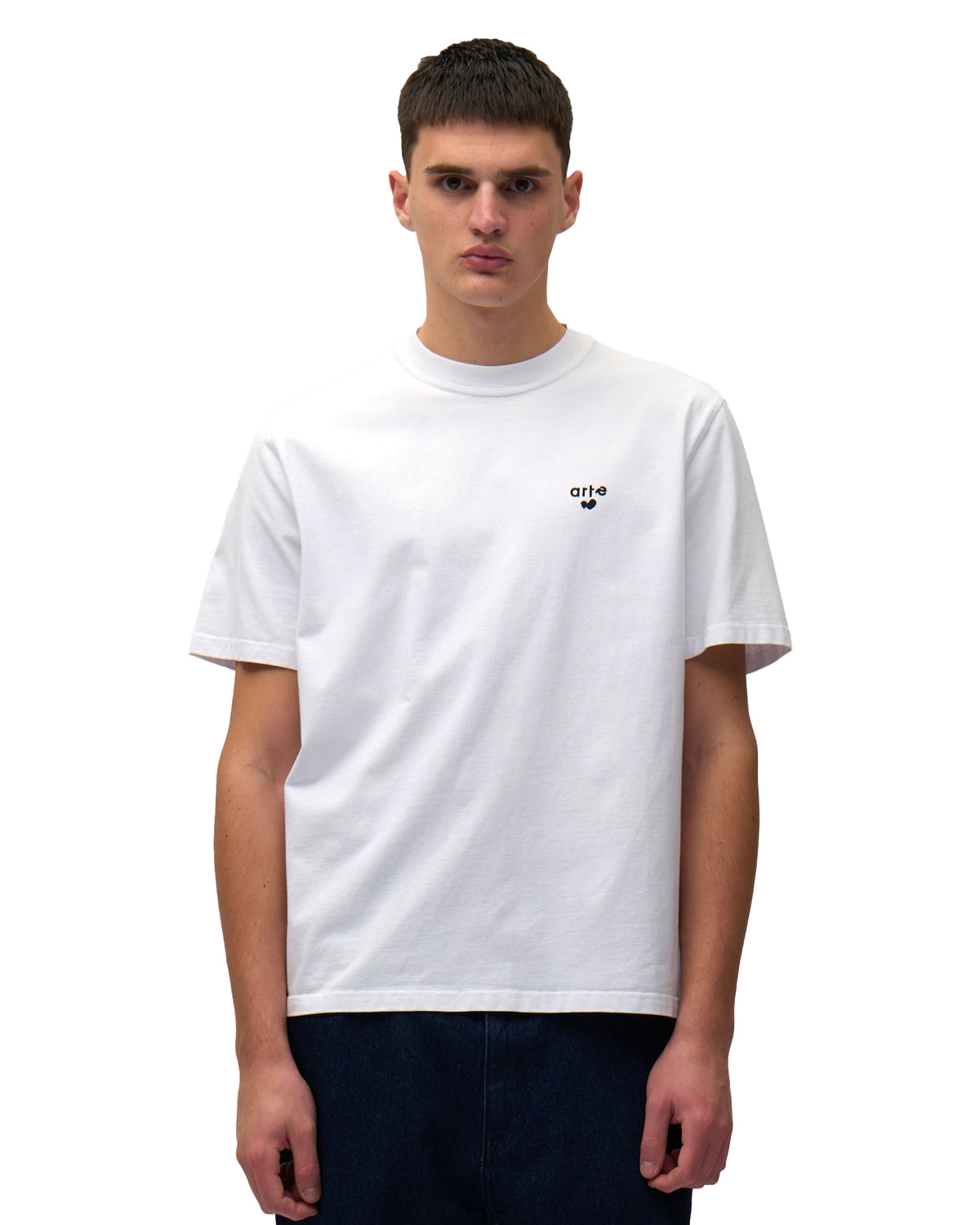 T-Shirt Arte Antwerp Heart Logo Bianco