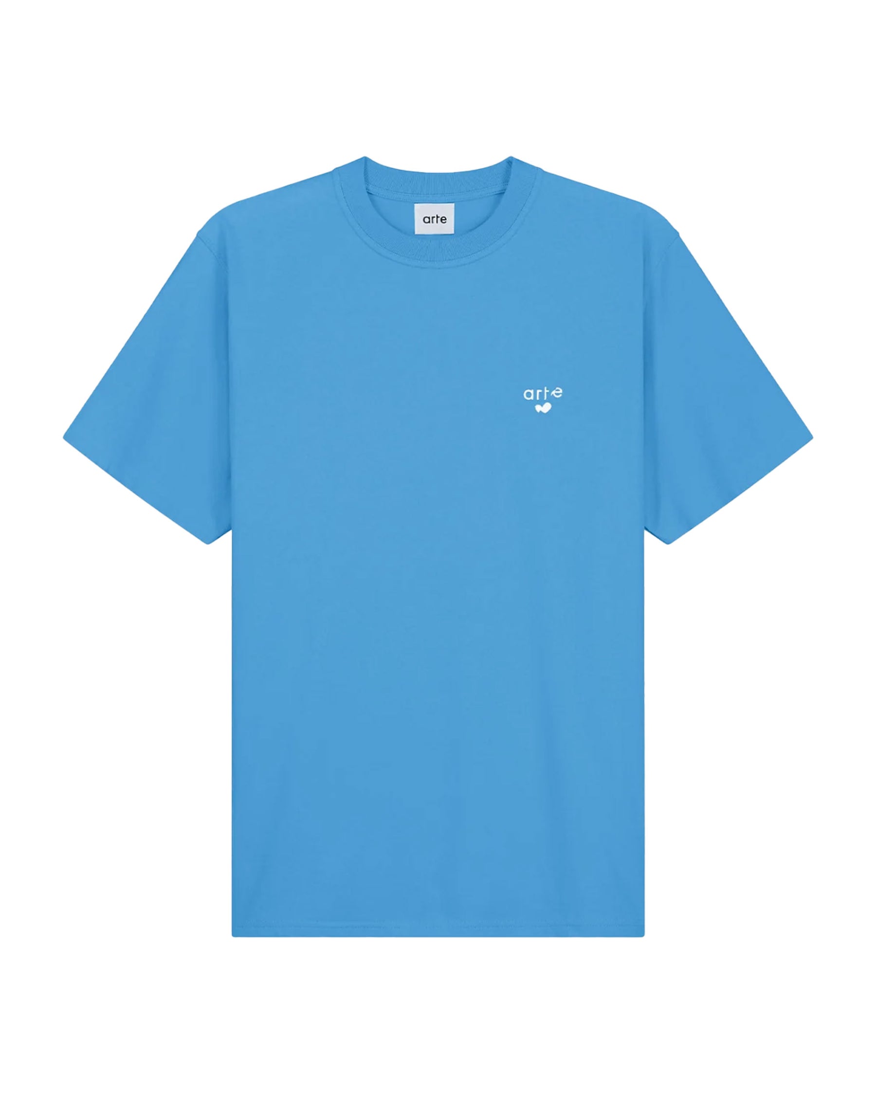 T-Shirt Heart Logo Celeste