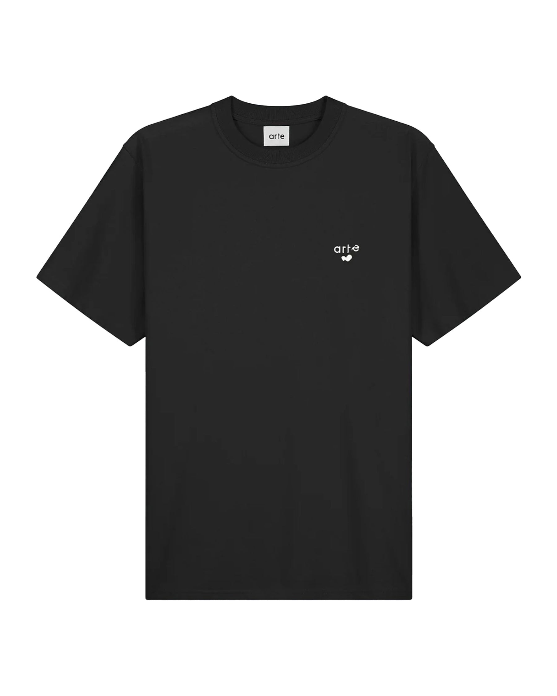 T-Shirt Arte Antwerp Heart Logo Nero