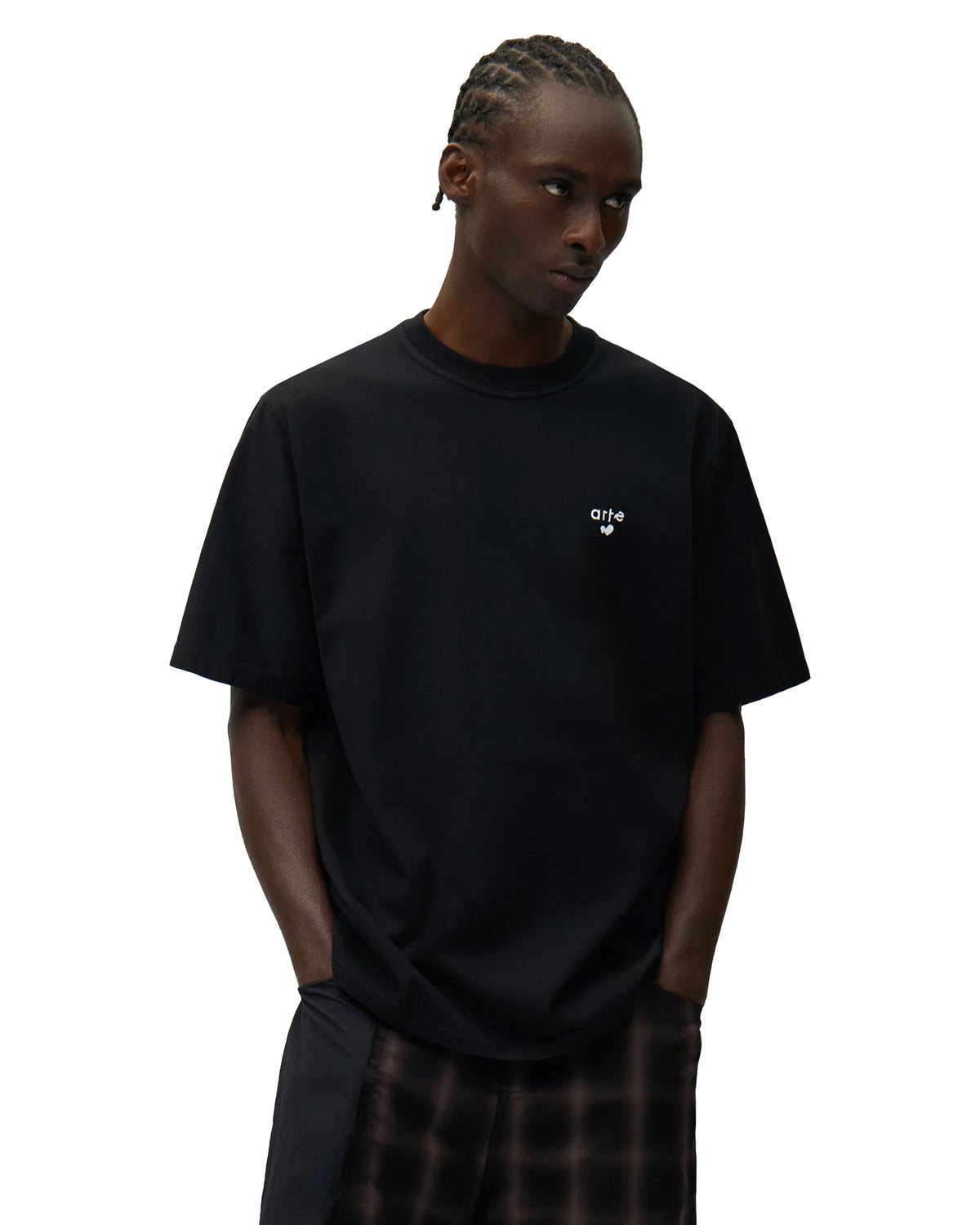 T-Shirt Arte Antwerp Heart Logo Nero