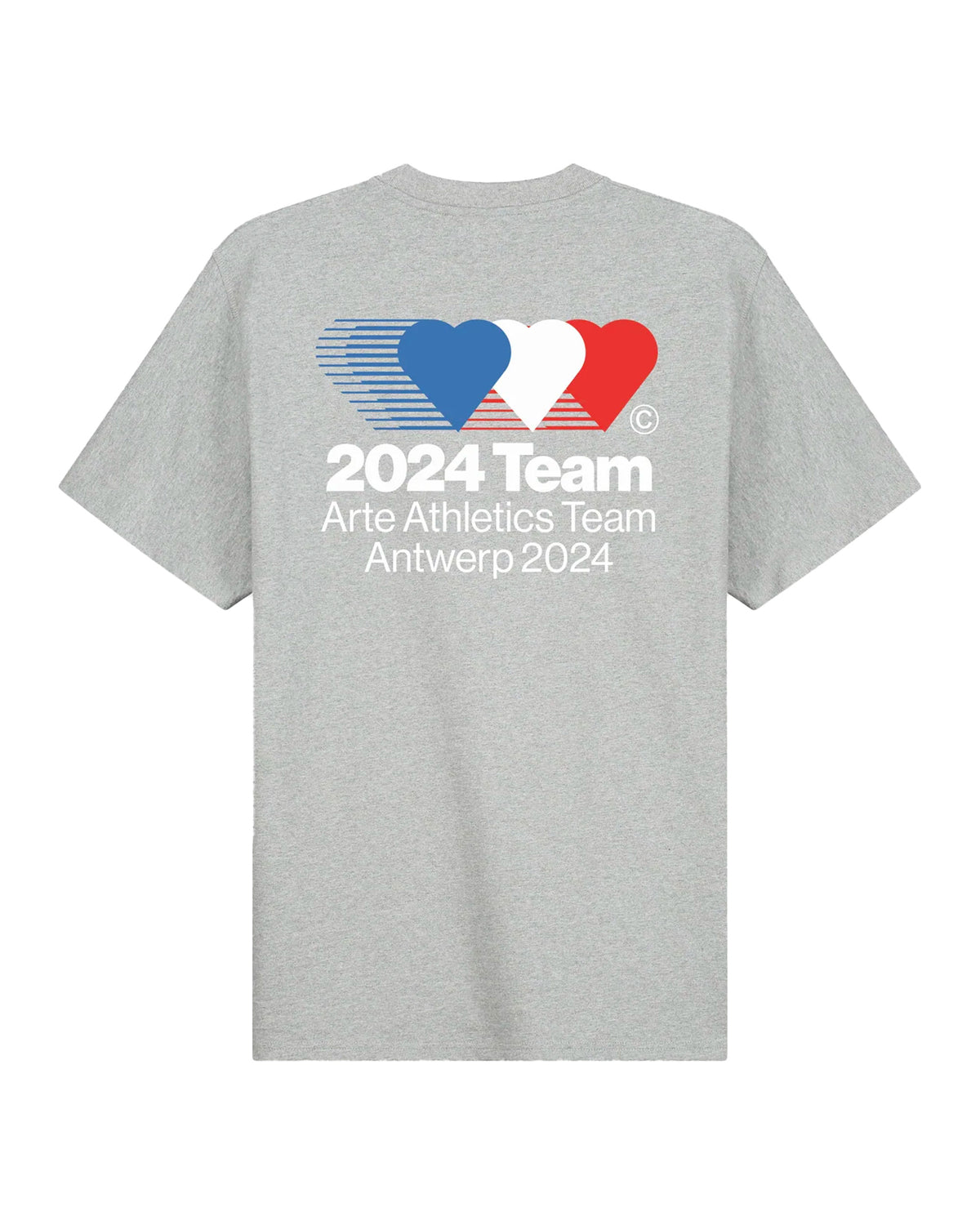 T-Shirt Arte Antwerp Teo Back Team Grey