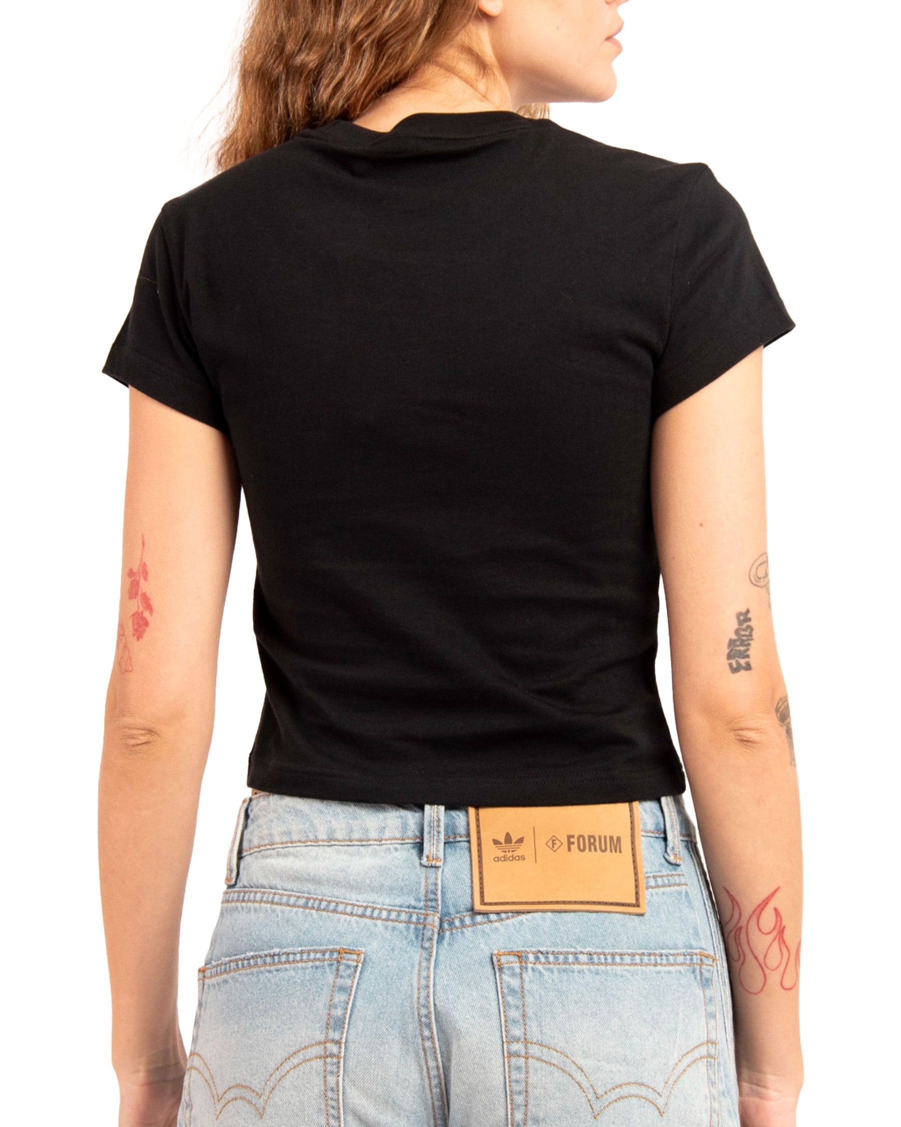 Adidas Essential Logo Women's T-Shirt Black