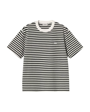 Carhartt Wip Ezra Stripe Women's T-Shirt Black
