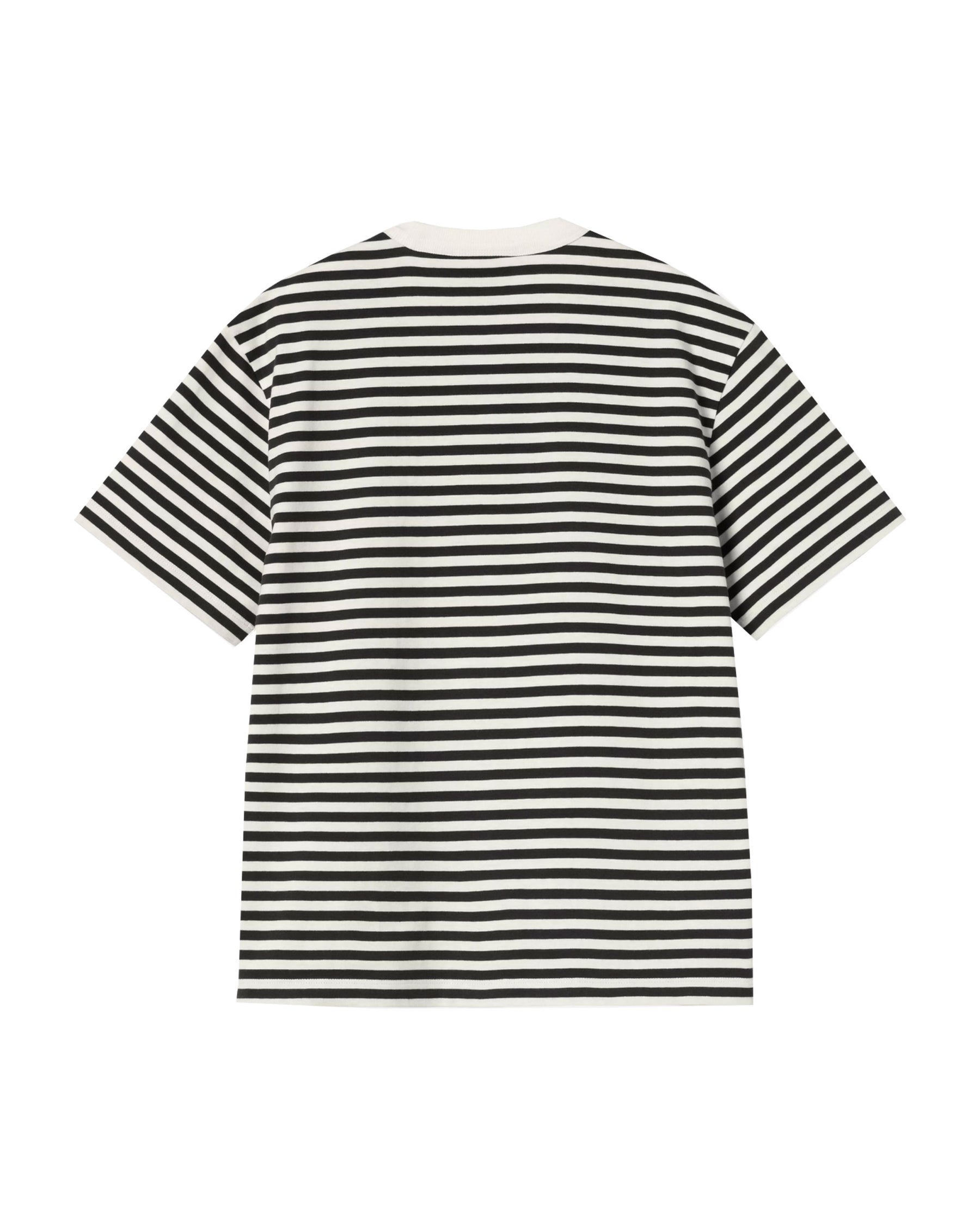Carhartt Wip Ezra Stripe Women's T-Shirt Black