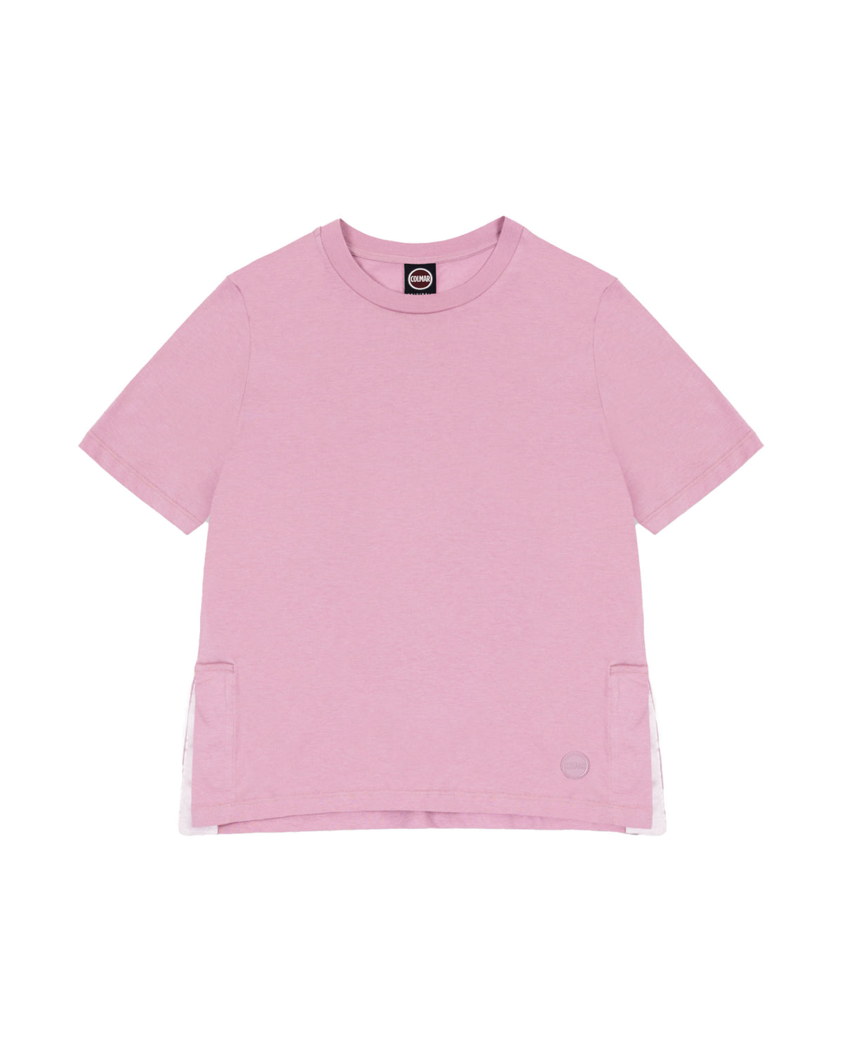 T-Shirt Donna Colmar Originals Con Spacchi laterali Rosa