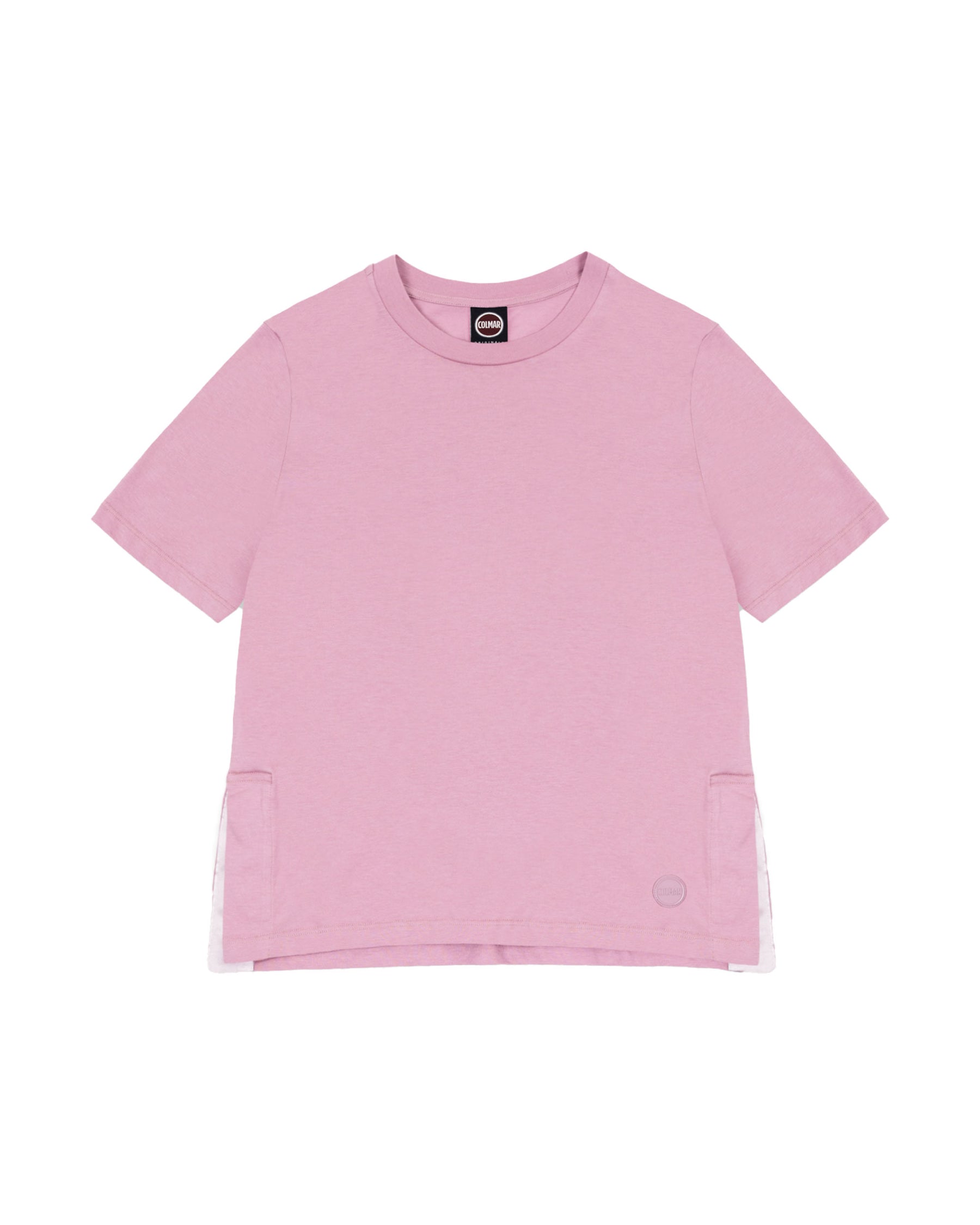 T-Shirt Donna Colmar Originals Con Spacchi laterali Rosa
