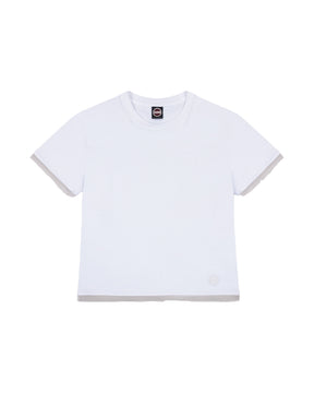 T-Shirt Donna Colmar Originals con Tulle Bianco