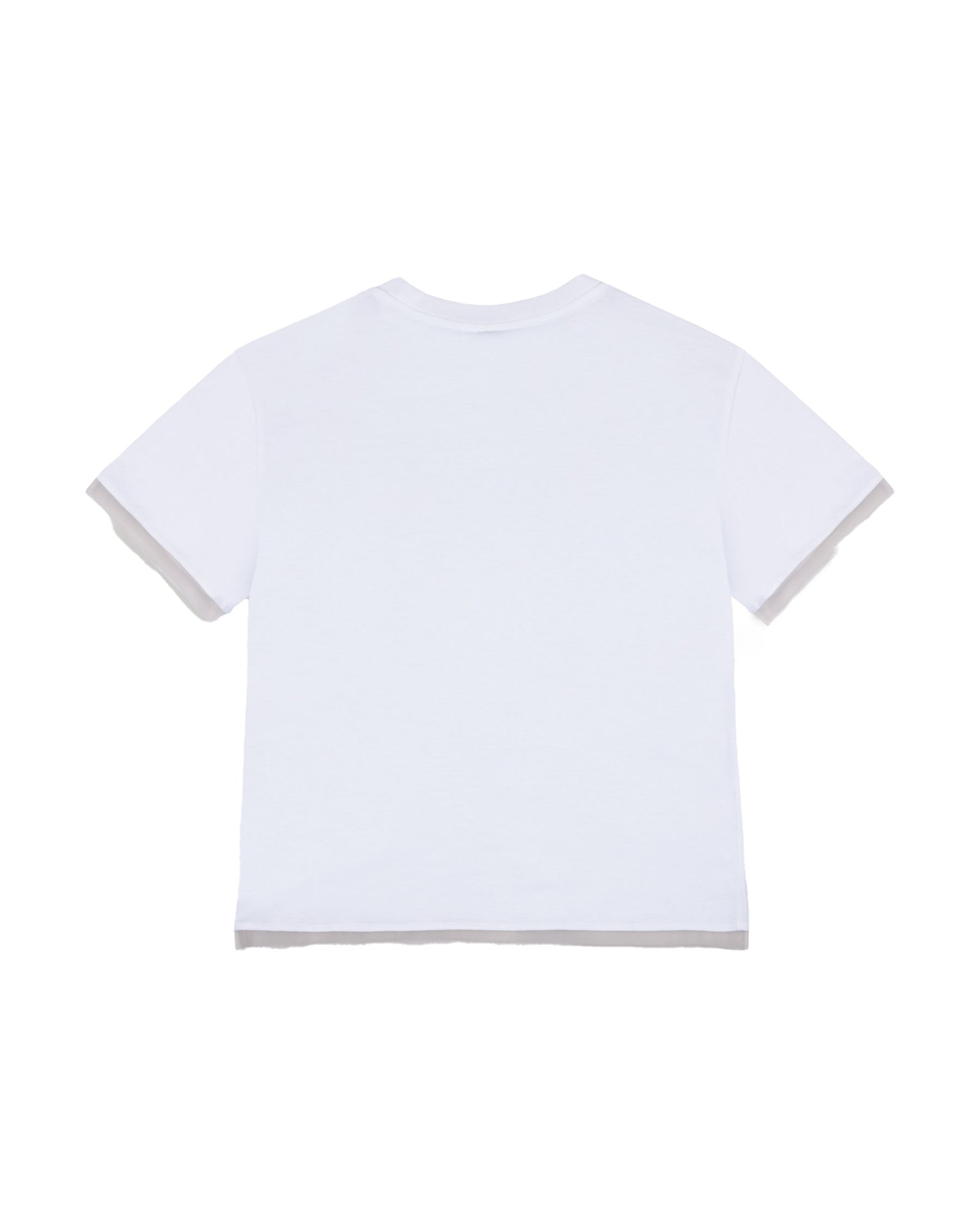 T-Shirt Donna Colmar Originals con Tulle Bianco