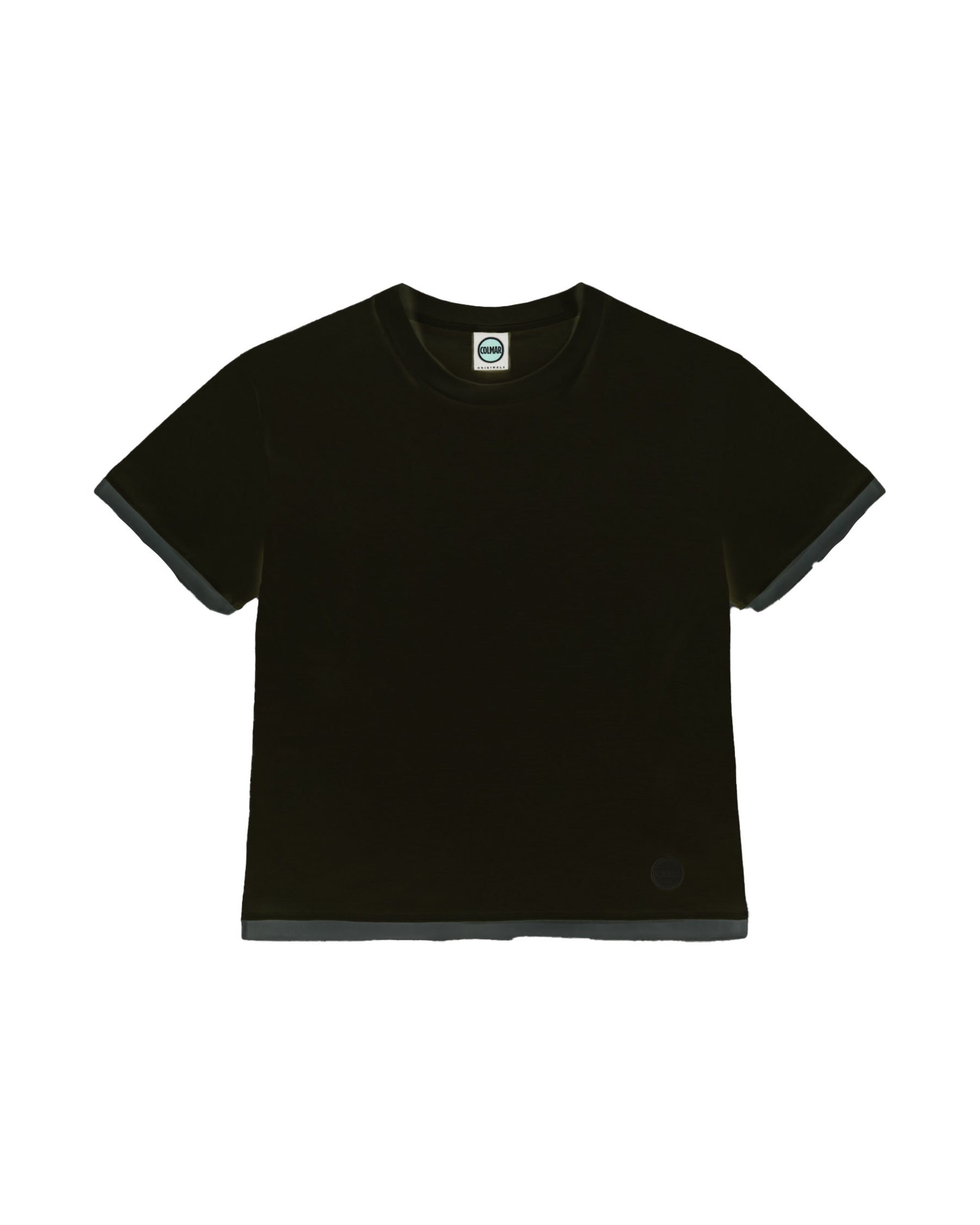 T-Shirt Donna Colmar Originals con Tulle Nera