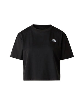 The North Face Simple Dome Women's Crop T-Shirt Black