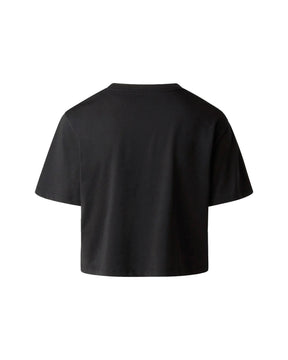 The North Face Simple Dome Women's Crop T-Shirt Black