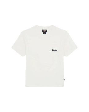 T-Shirt Donna Dickies Lewistown Embro Ss Tee W Egret
