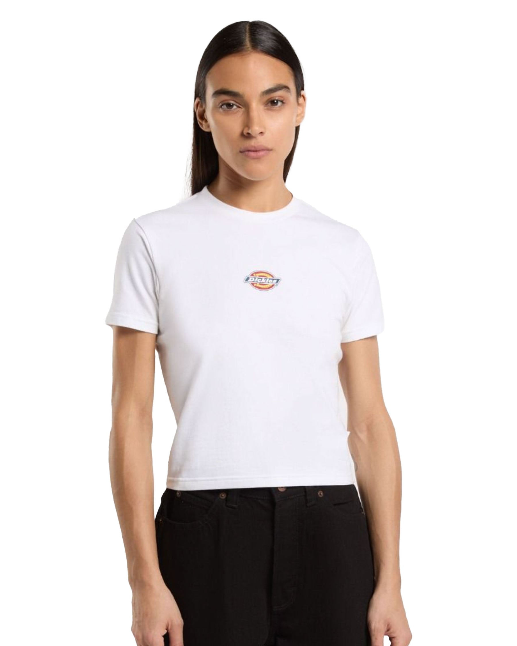 T-Shirt Donna Dickies Maple Valley Reg Tee W White