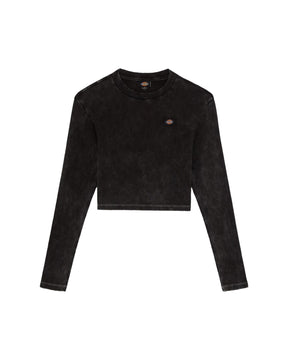 Woman's Tee Dickies Newington LS W Black