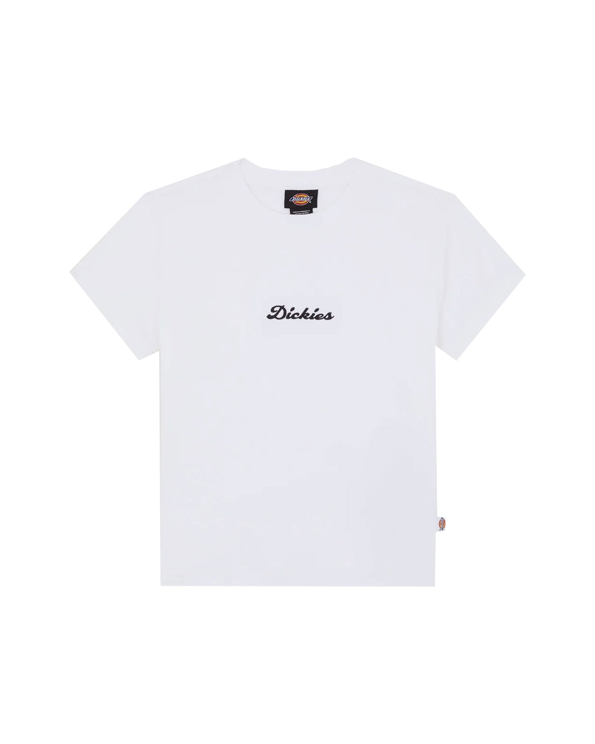 T-Shirt Donna Dickies Wellsville Ss Bianco