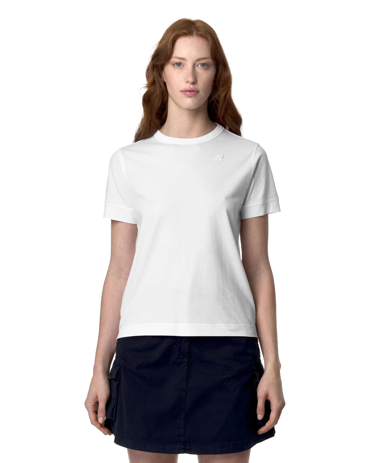 T-Shirt Donna K-Way Emel Bianco