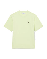 T-Shirt Donna Lacoste Basic Logo Verde Chiaro