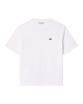 T-Shirt Donna Lacoste Classic Logo Bianco