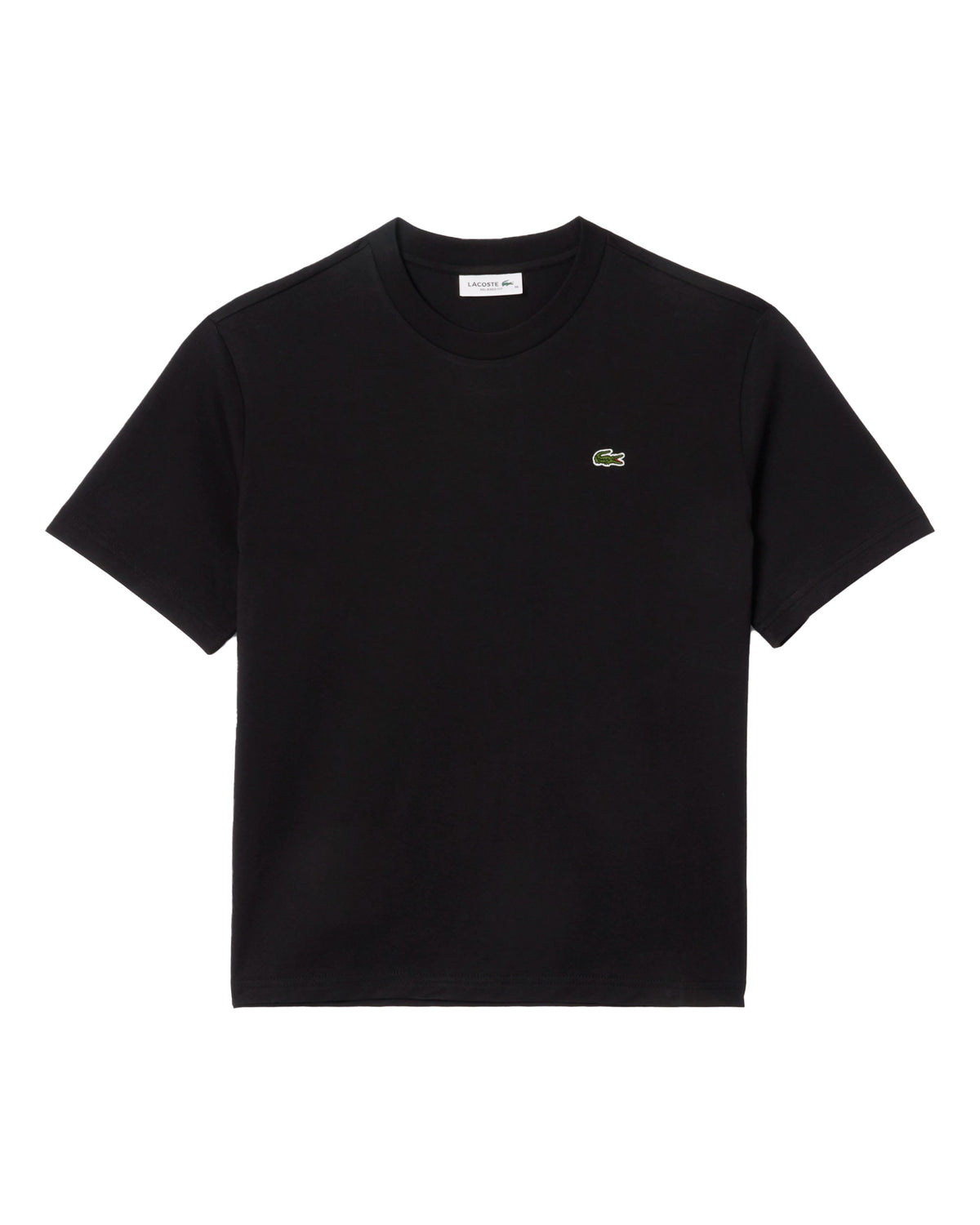 Woman's Tee Lacoste Classic Logo Black