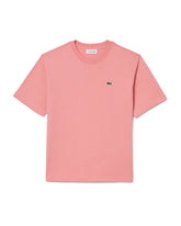 Woman's Tee Lacoste Classic Logo Pink