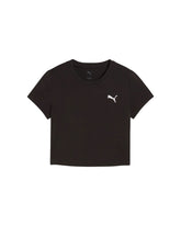 Woman's Puma Wardrobe Ess Baby Tee Black