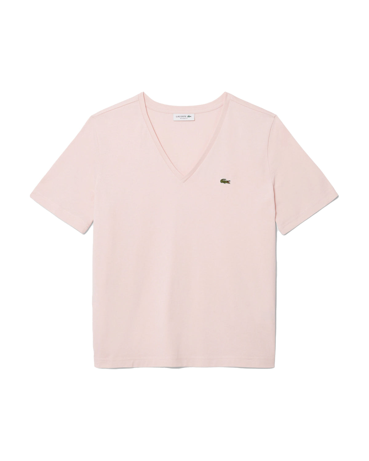 T-Shirt Donna Scollo V Rosa