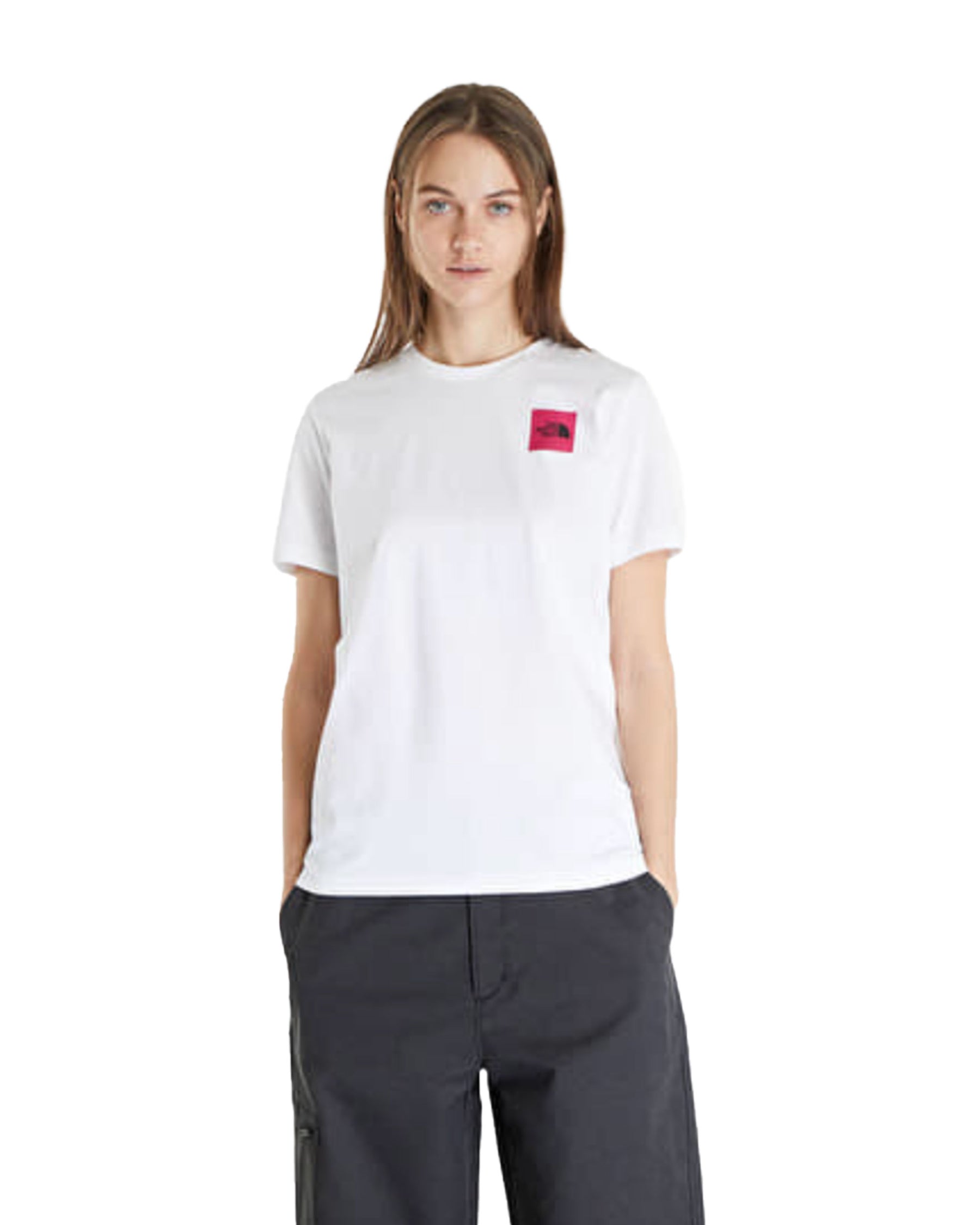 T-Shirt Donna The North Face Coordinate Bianco