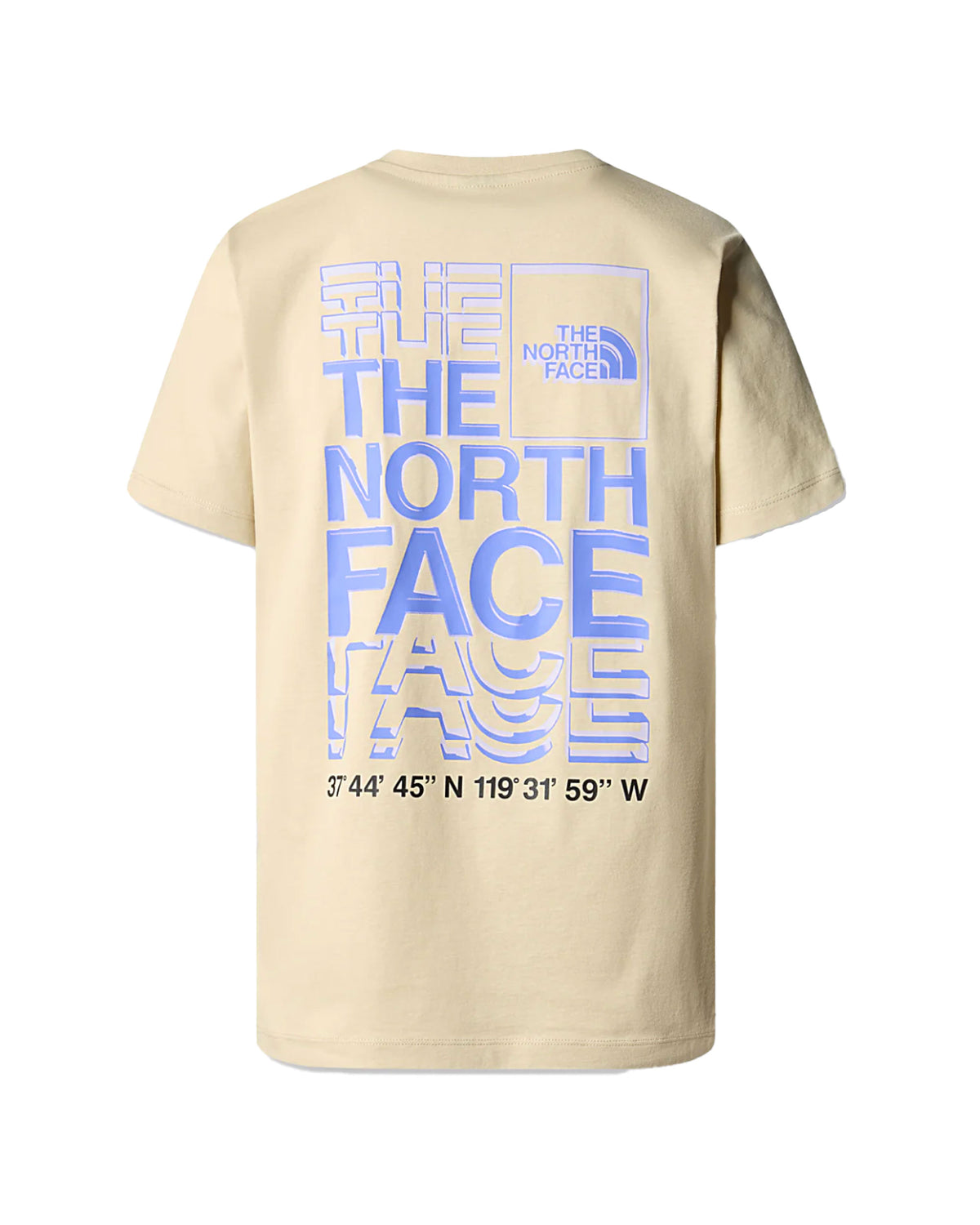 T-Shirt Donna The North Face Coordinate Gravel Beige
