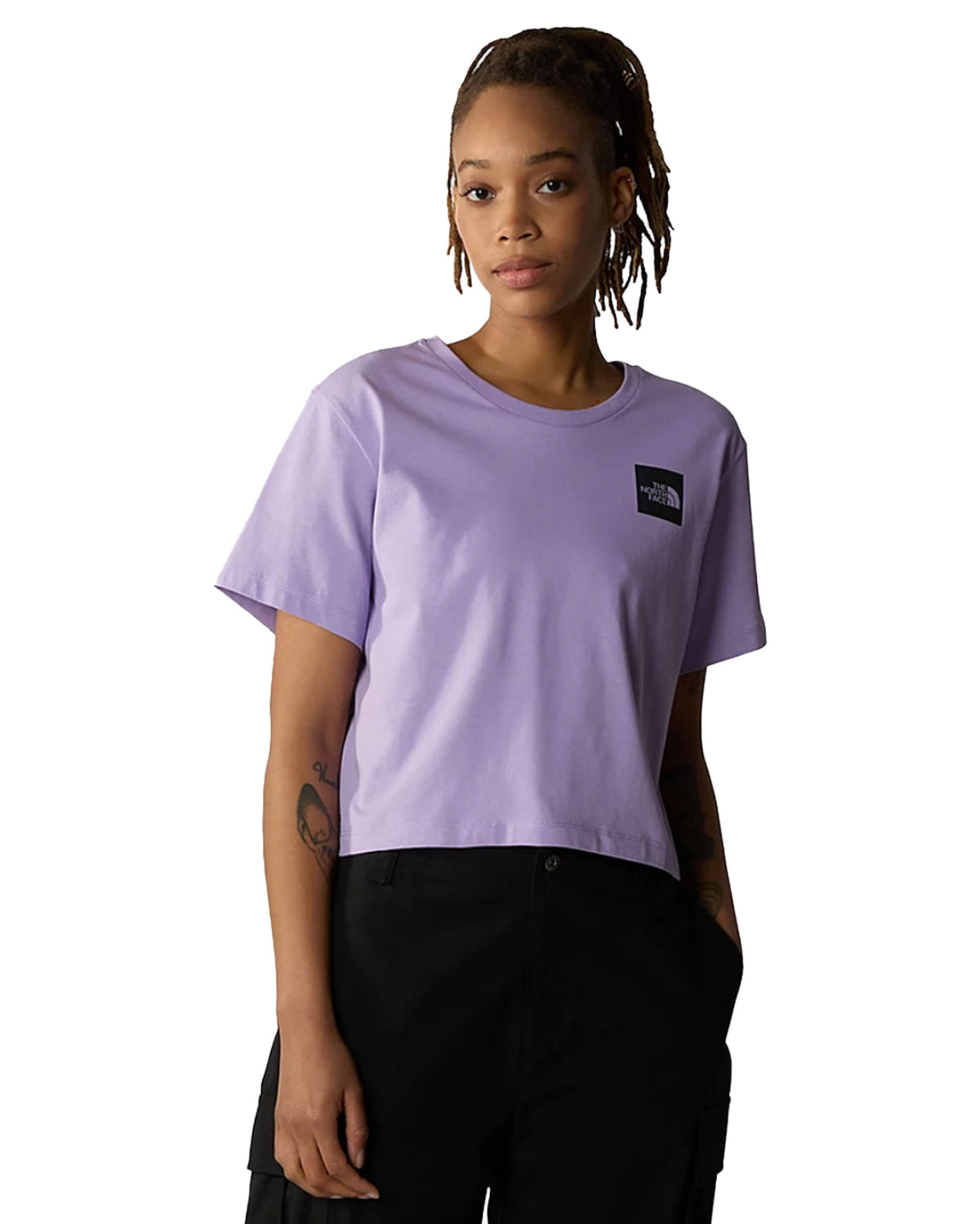 Woman's Tee The North Face Cropped Fine