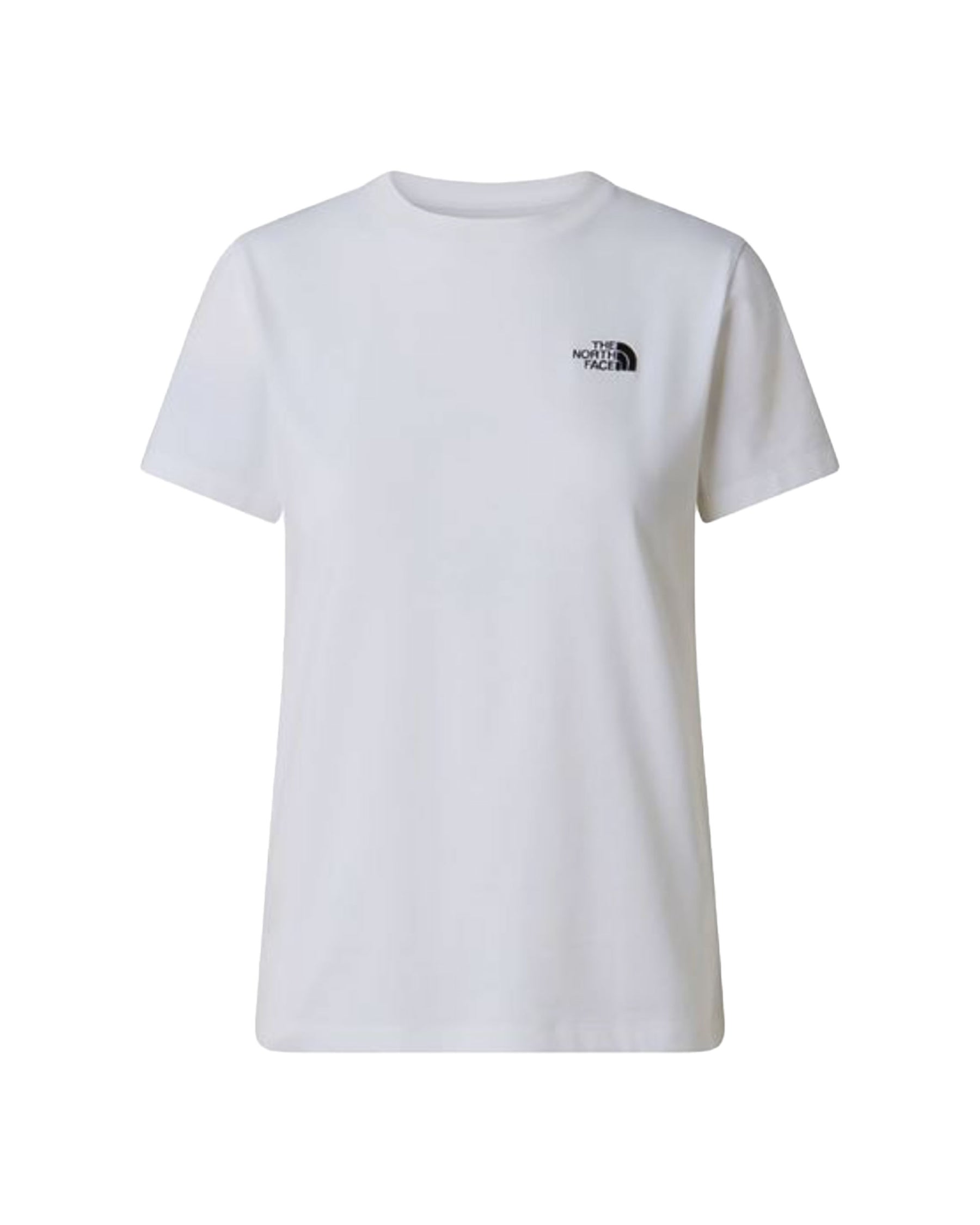 T-Shirt Donna The North Face Simple Logo Bianco