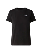 T-Shirt Donna The North Face Simple Logo Nero