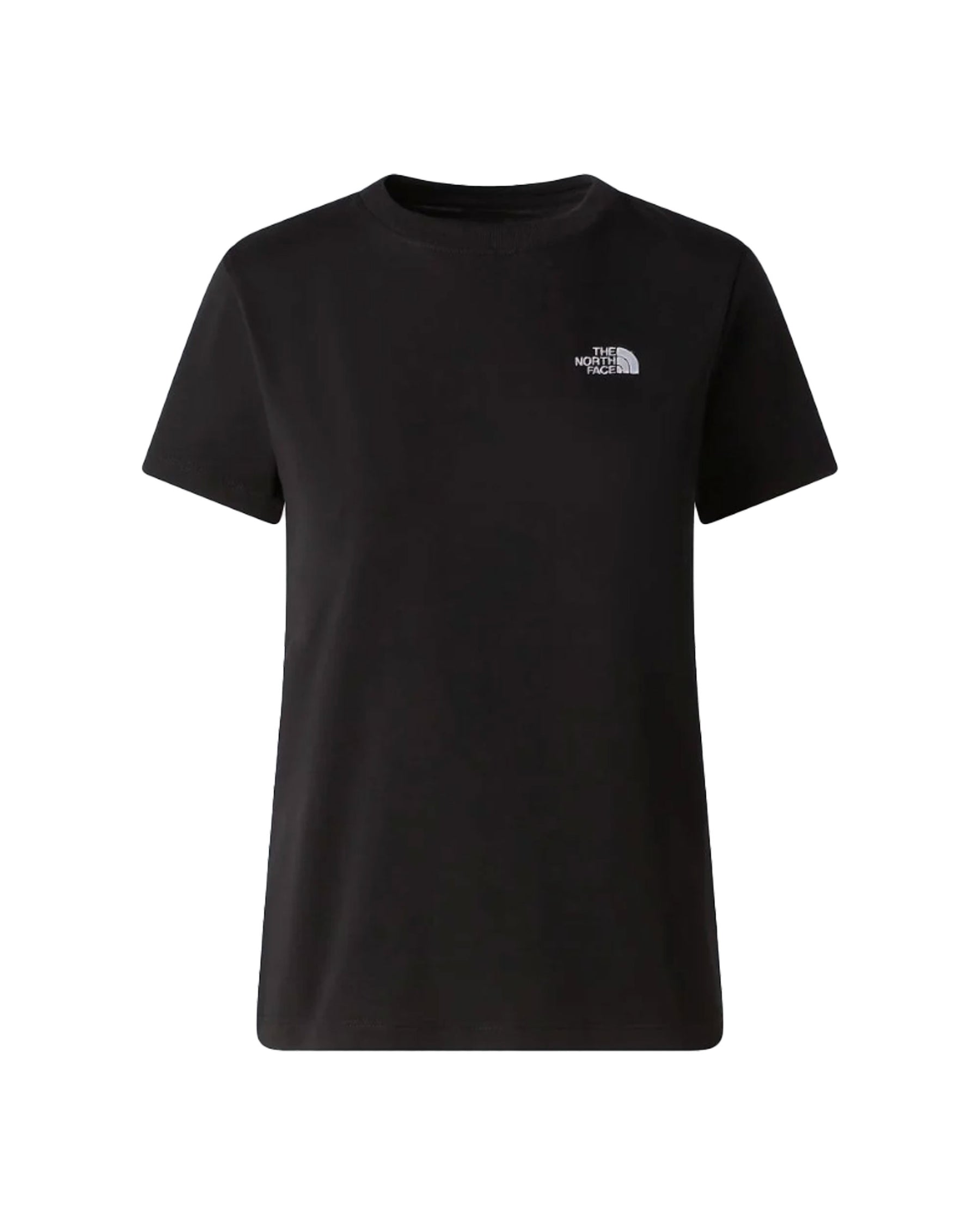 T-Shirt Donna The North Face Simple Logo Nero