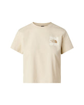 T-Shirt Donna The North Face Sun Regular Short Sleeve Desert Beige