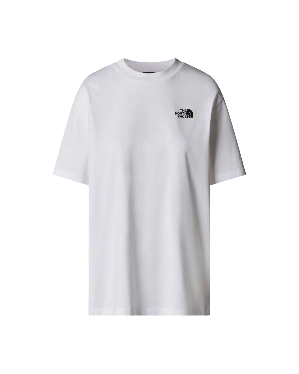 T-Shirt Donna The North Face W Ss Essential Oversize Tee Bianco