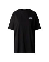 T-Shirt Donna The North Face W Ss Essential Oversize Tee Nero