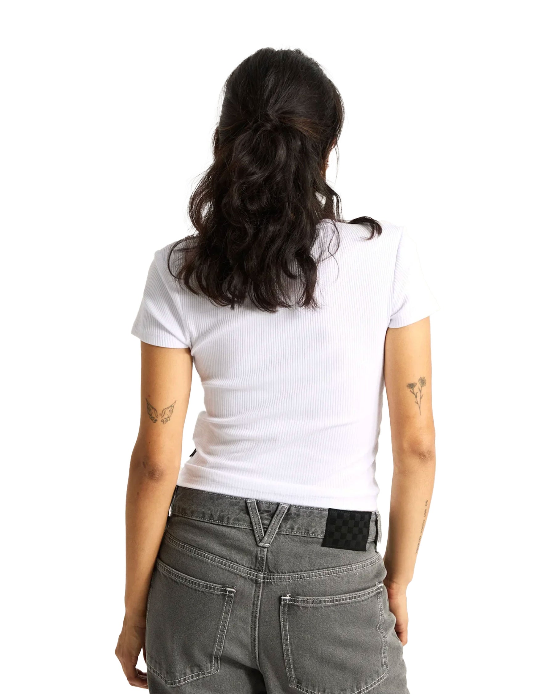 T-Shirt Donna Vans Cameron Bianca