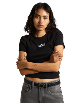 T-Shirt Donna Vans Cameron Nero