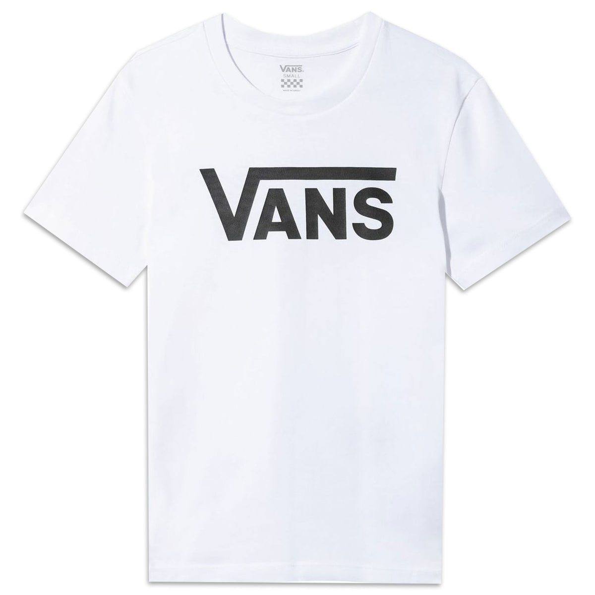 T Shirt Donna Vans Wm Flying V Crew Tee White