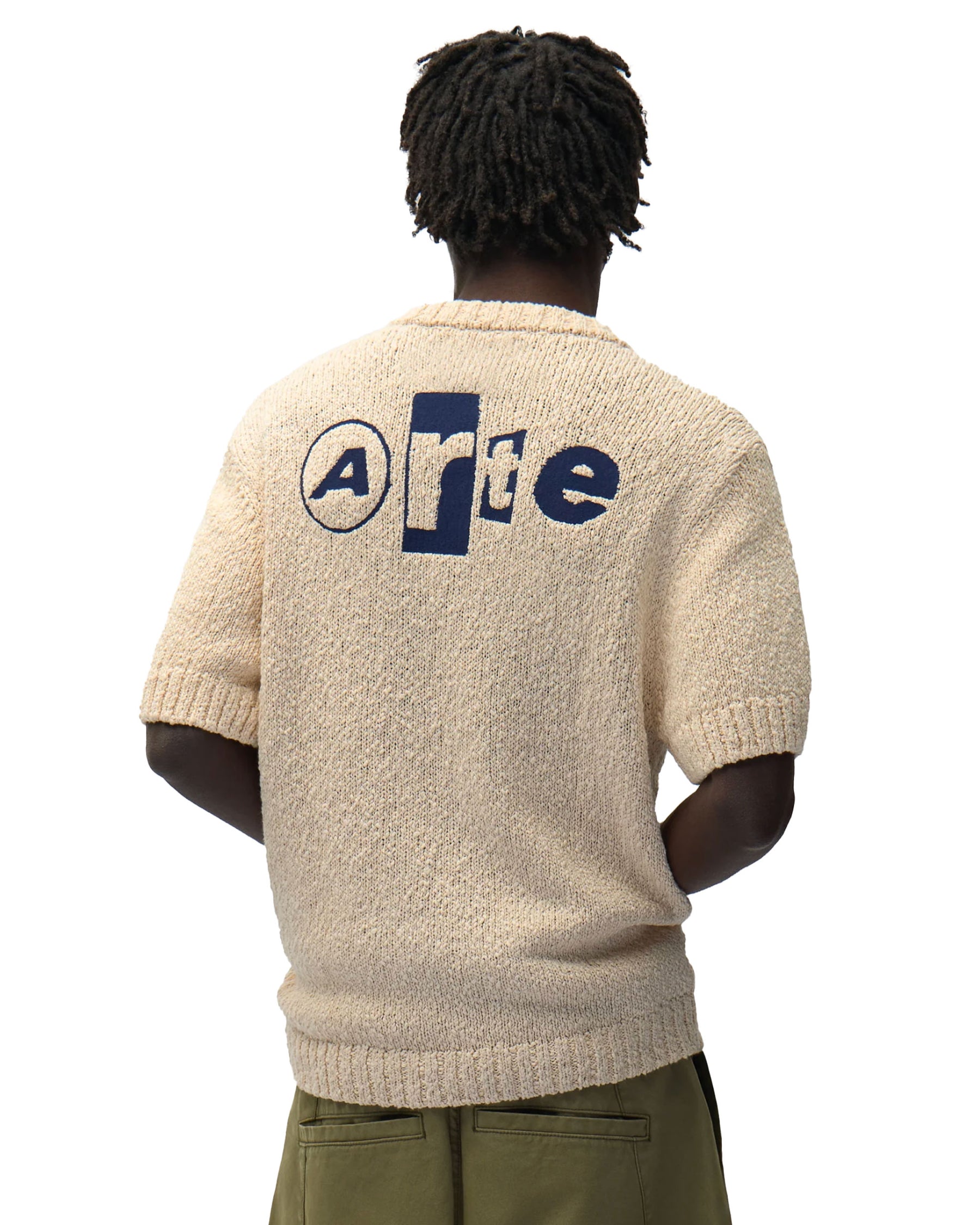 T-Shirt Knit Logo Crema