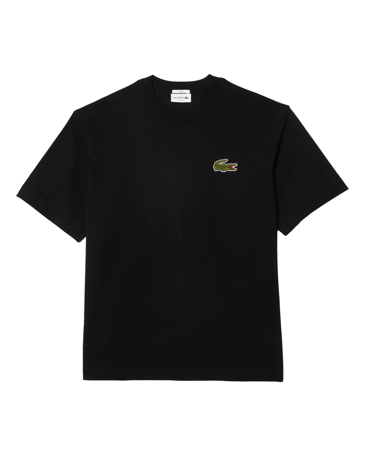 T-Shirt Lacoste Big Logo Nero