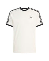 T-Shirt Uomo Adidas 3 Stripe Bianco Nero