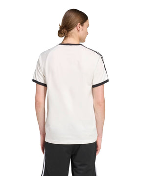 T-Shirt Uomo Adidas 3 Stripe Bianco Nero