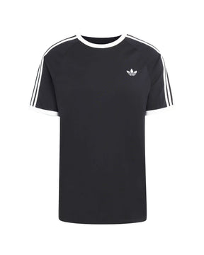T-Shirt Uomo Adidas 3 Stripe Nero Bianco