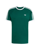 T-Shirt Uomo Adidas 3 Stripe Verde Bianco