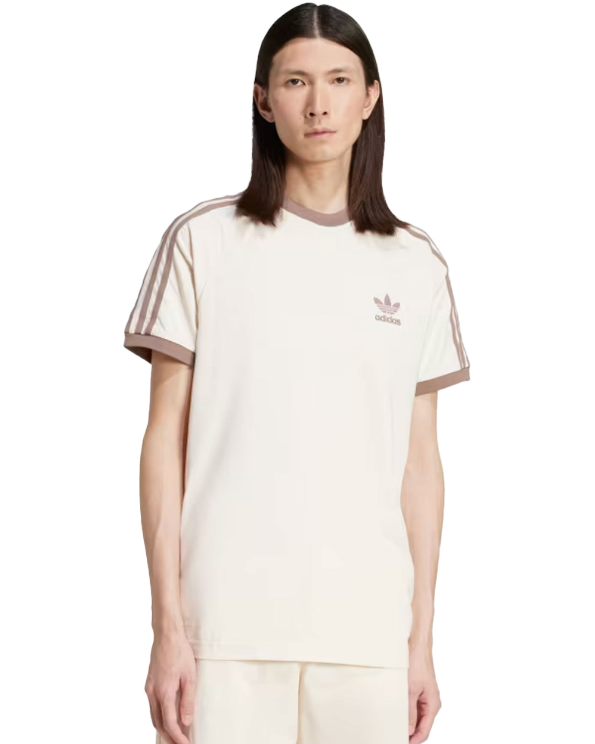 Men's Tee Adidas 3-Stripes Wonwhi Beige
