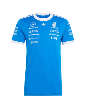 Adidas T-Shirt Mercedes-Amg Petronas Formula 1 Team Blue Wonder Driver Jersey