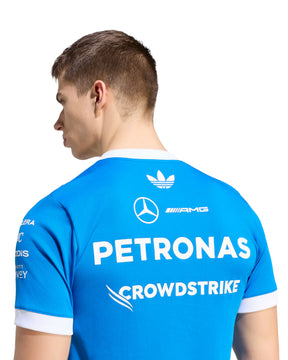 Adidas T-Shirt Mercedes-Amg Petronas Formula 1 Team Blue Wonder Driver Jersey